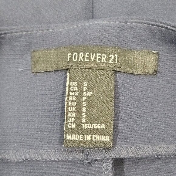 Forever 21 Navy Blue High Waisted 2" Shorts Womens Size Small - Picture 4 of 7